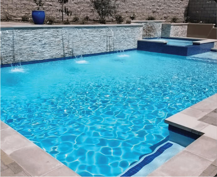 Carlsbad swimming pool by South County Pools