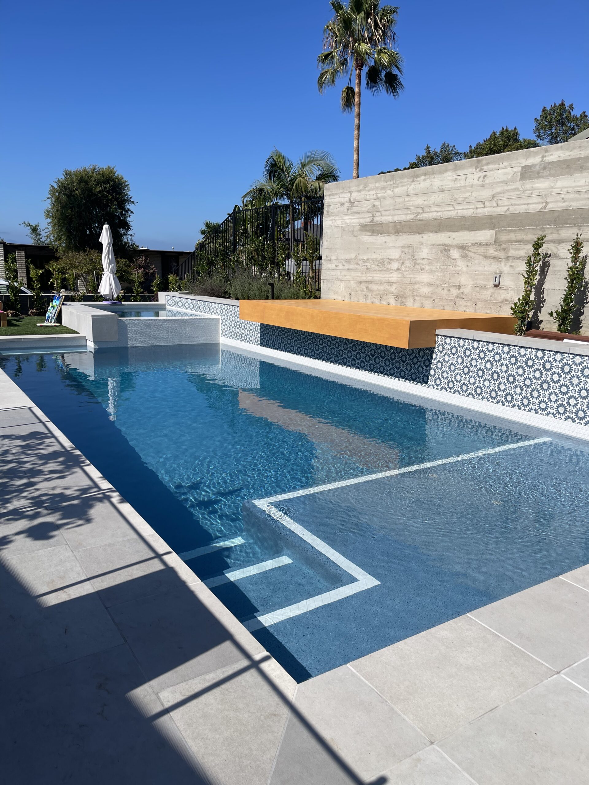 Laguna Beach custom swimming pool