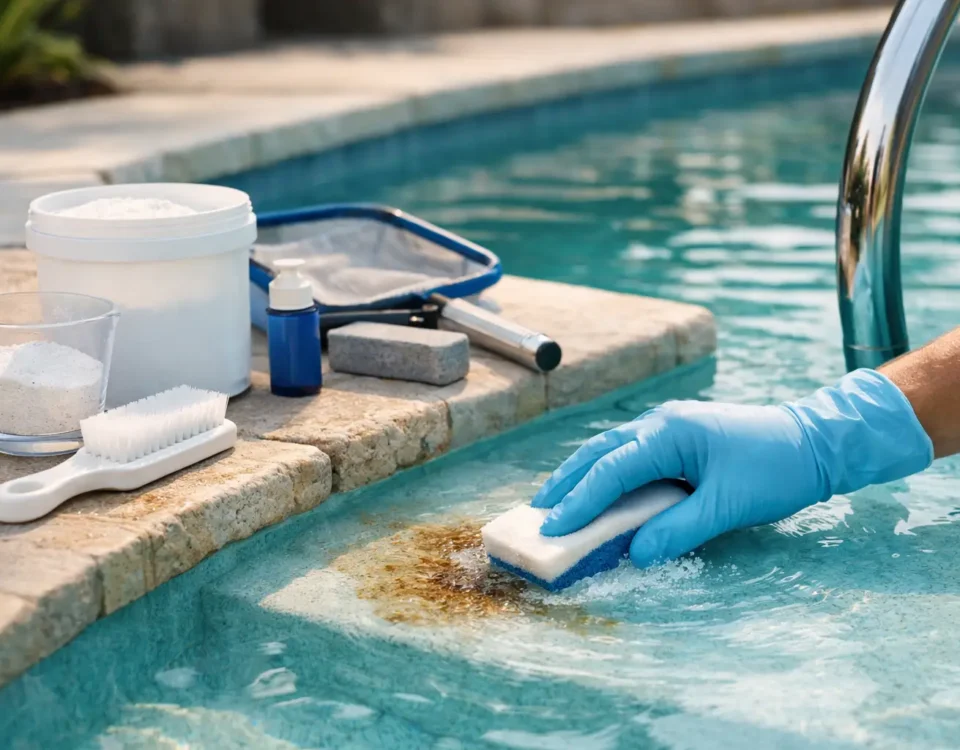 How to Remove Pool Stains Without Damaging Finishes