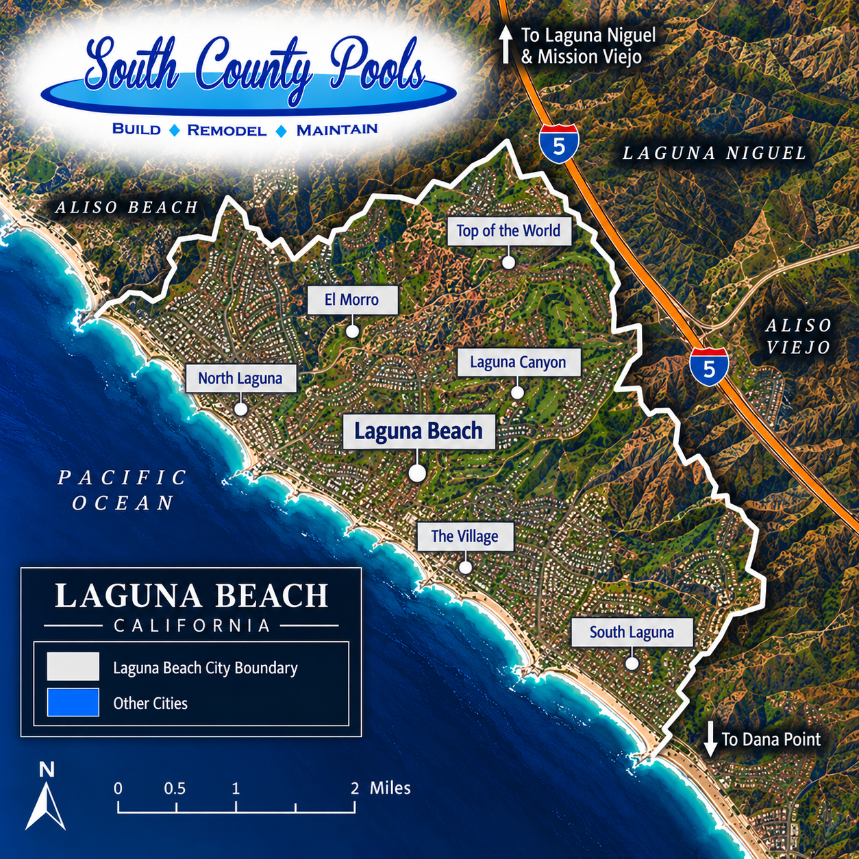 Laguna Beach service area