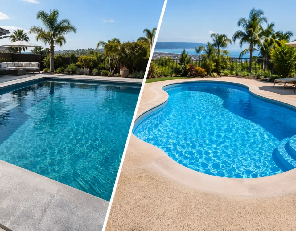 Concrete Versus Fiberglass Pools for OC Homes